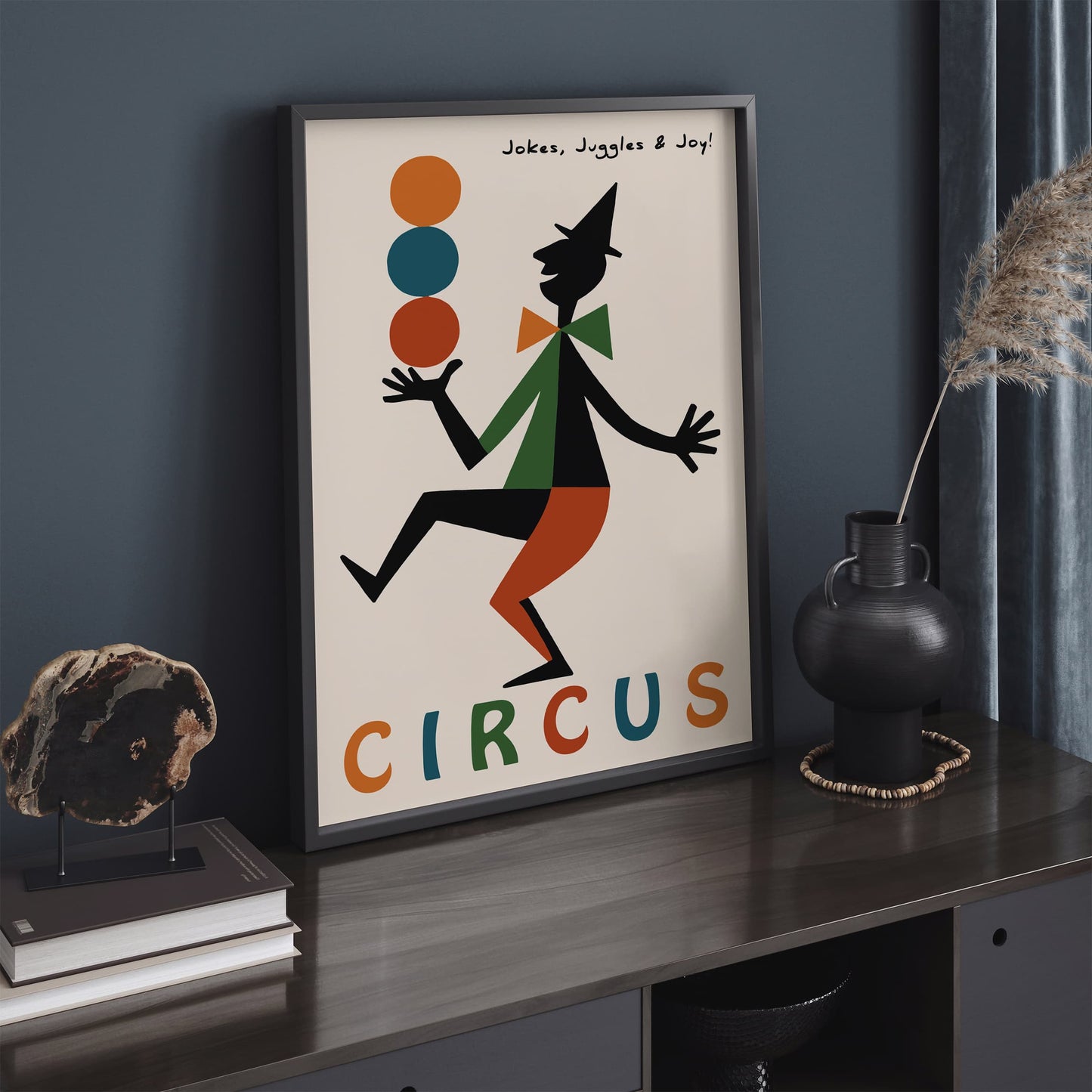 Vintage Circus Print - Retro Entertainment Poster