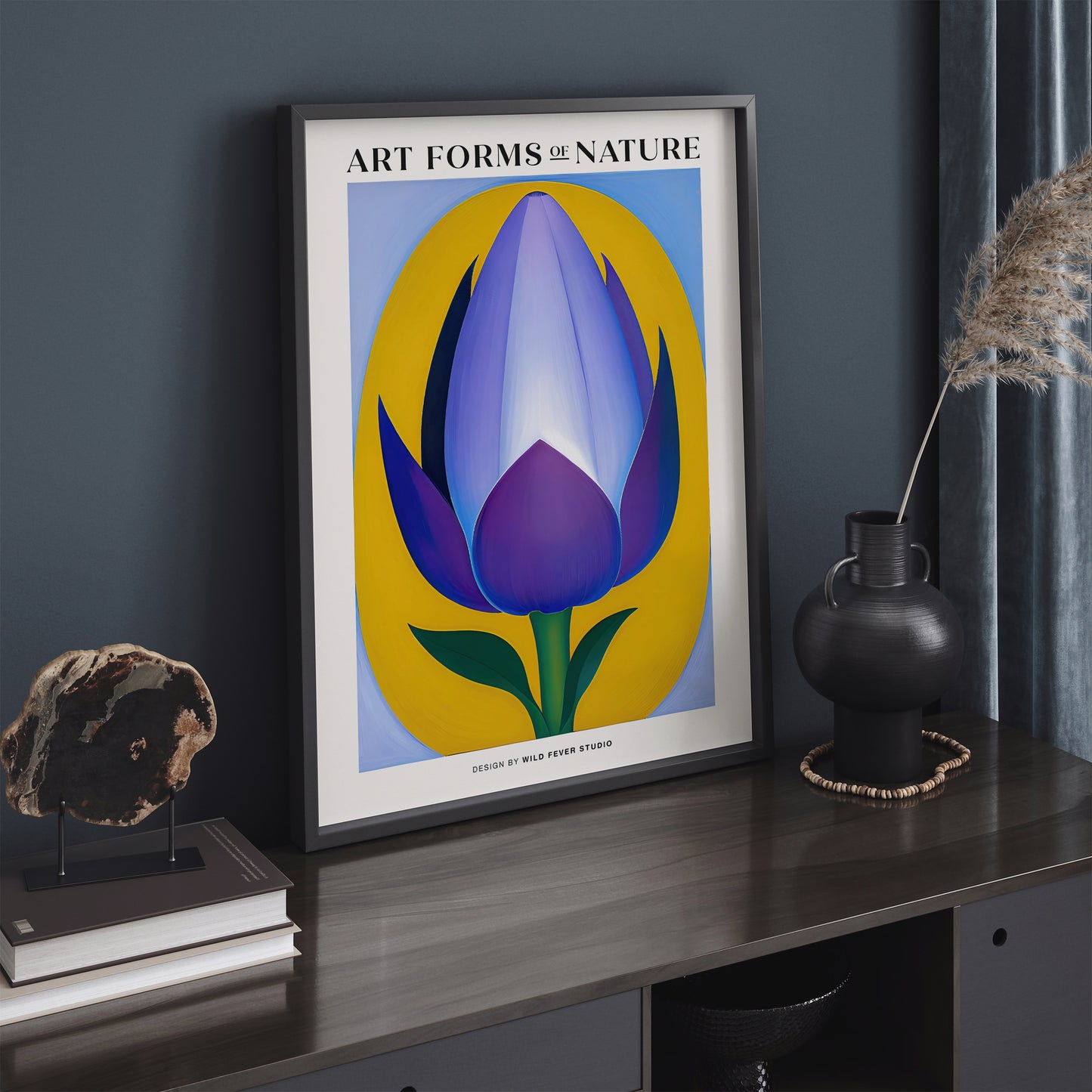 Artistic Artichoke Flower Art Print 2024