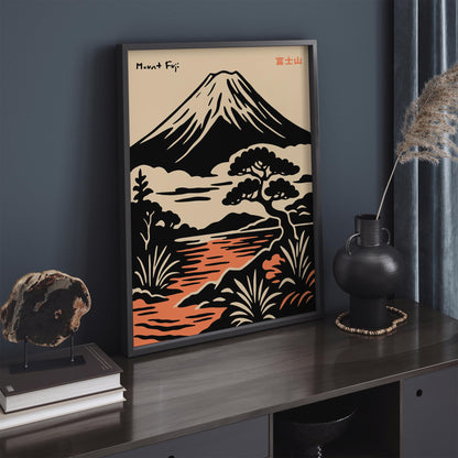 Mount Fuji Poster - Japan Landscape Wall Art