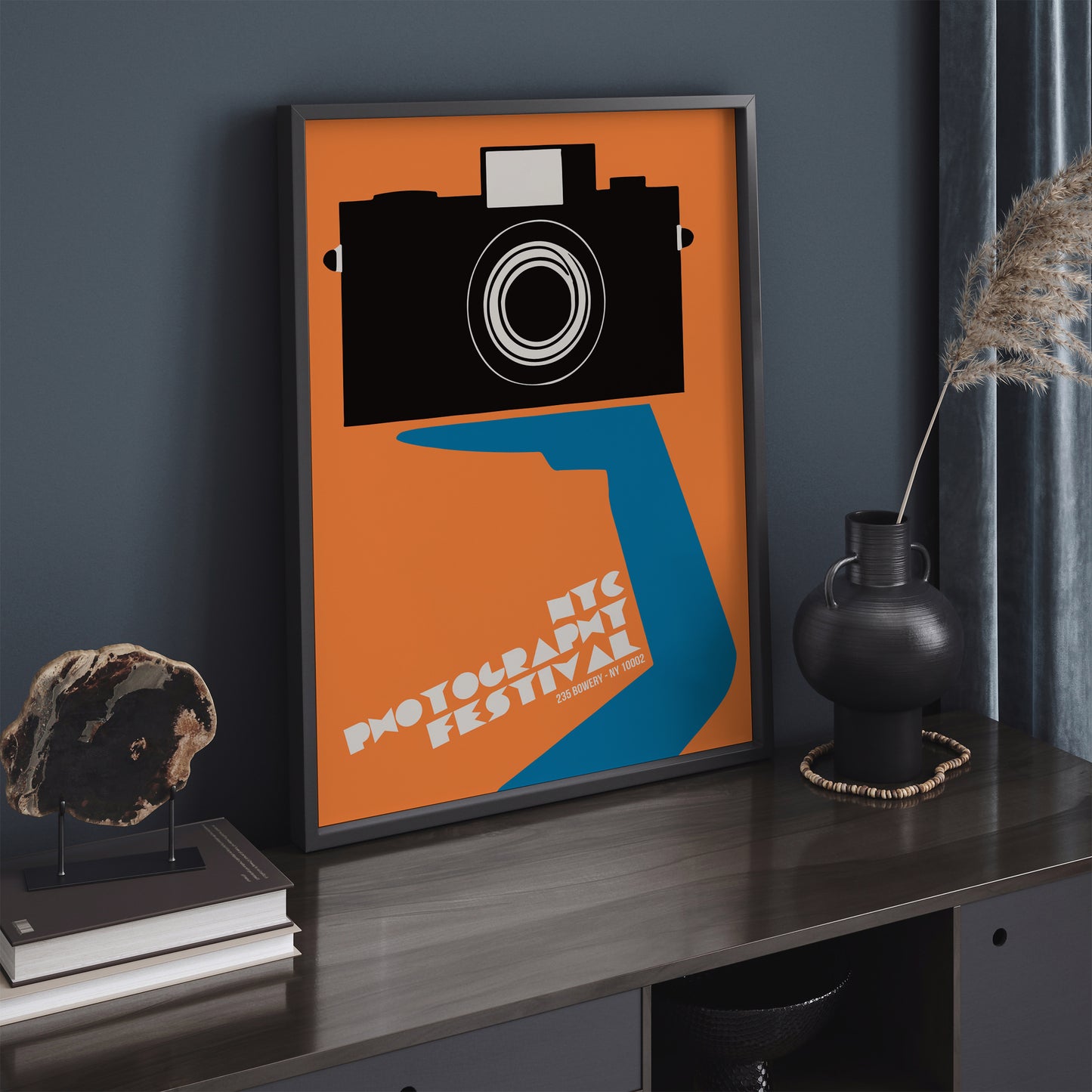 NYC Photography Festival Retro Minimal Poster