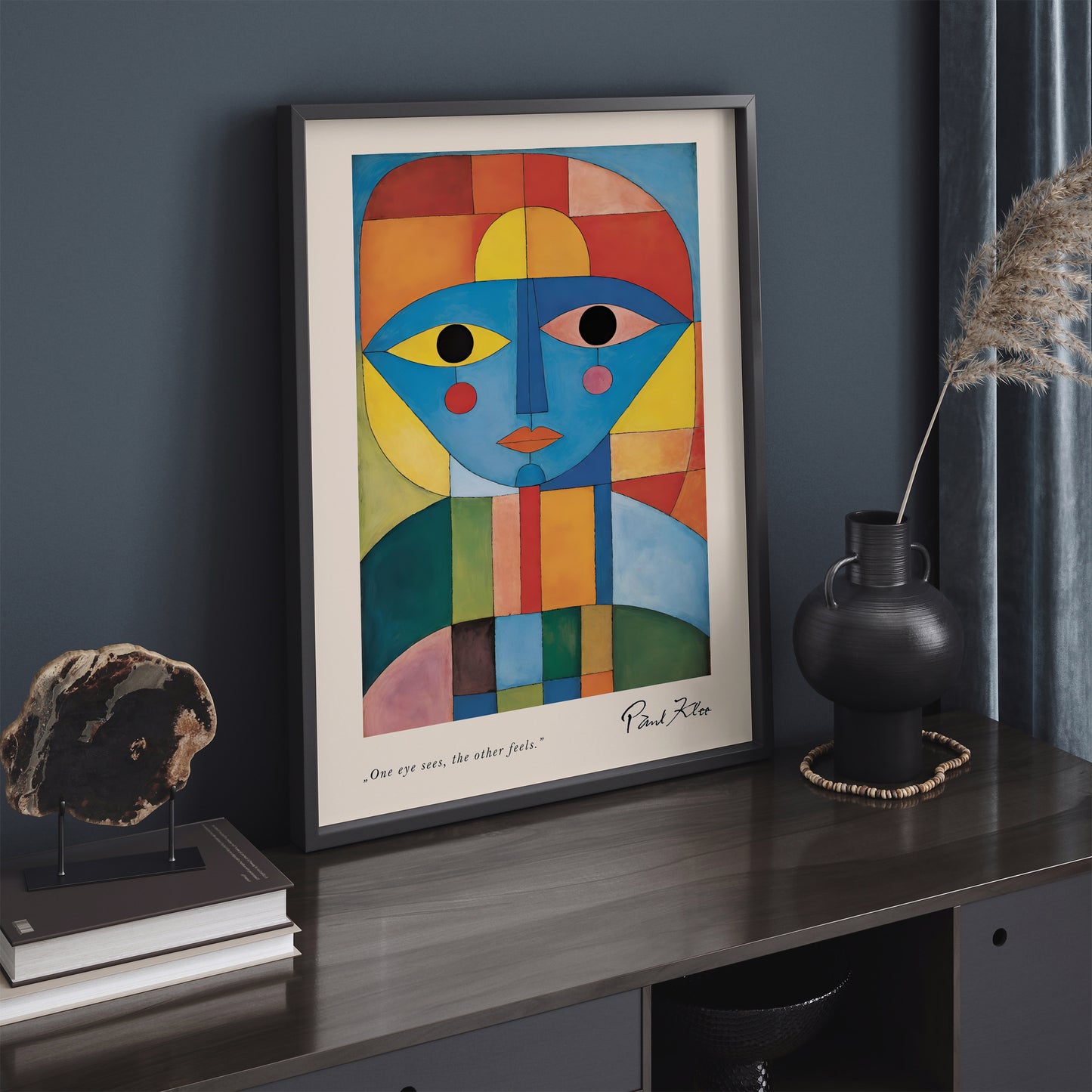 Paul Klee Senecio II Poster