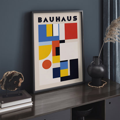 Bauhaus Minimalist Poster