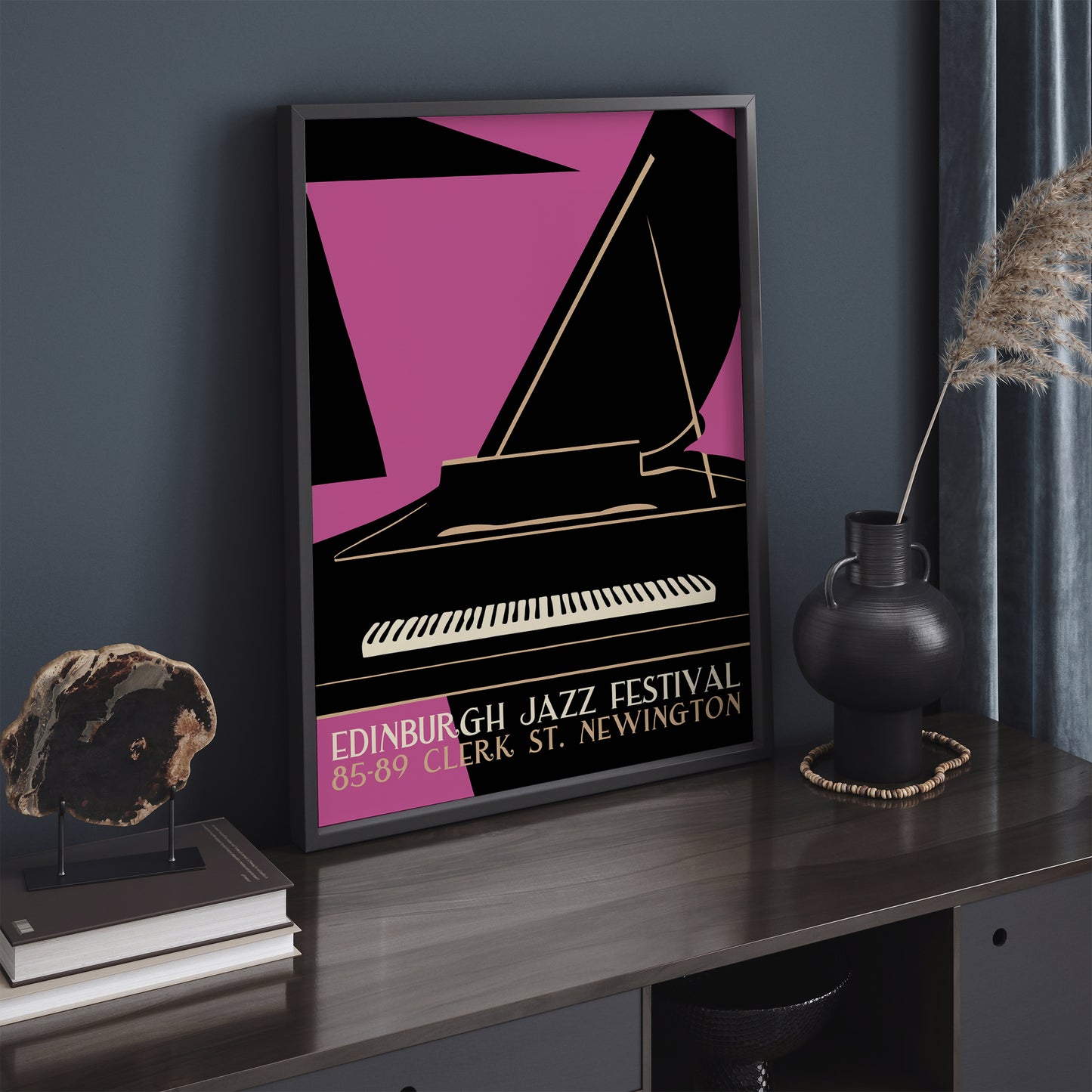 Edinburgh Jazz Music Festival Art Print