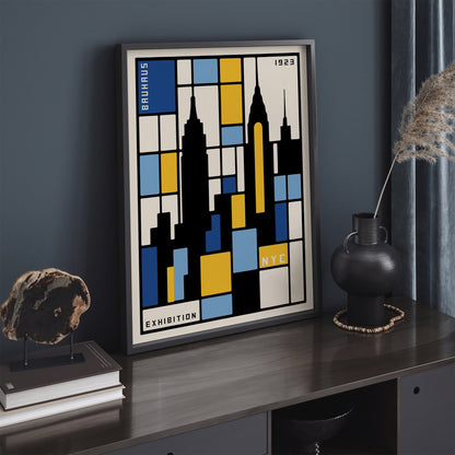 Bauhaus NYC Exhibition Art Print