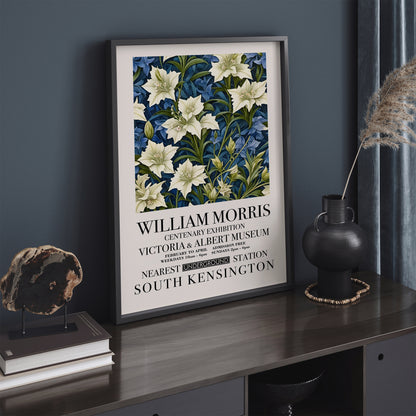 Elegant Floral William Morris Poster