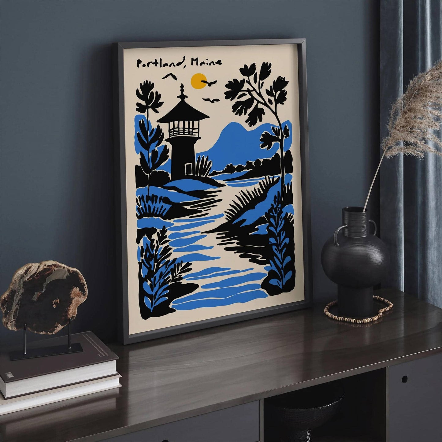 Portland, Maine Travel Art Print