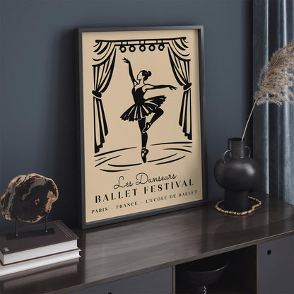 Les Danseurs Paris Ballet Poster