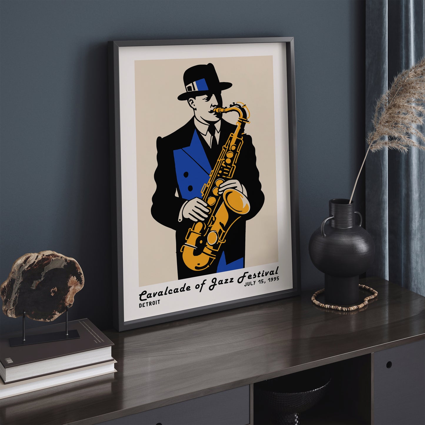 Detroit Jazz Music Festival Poster