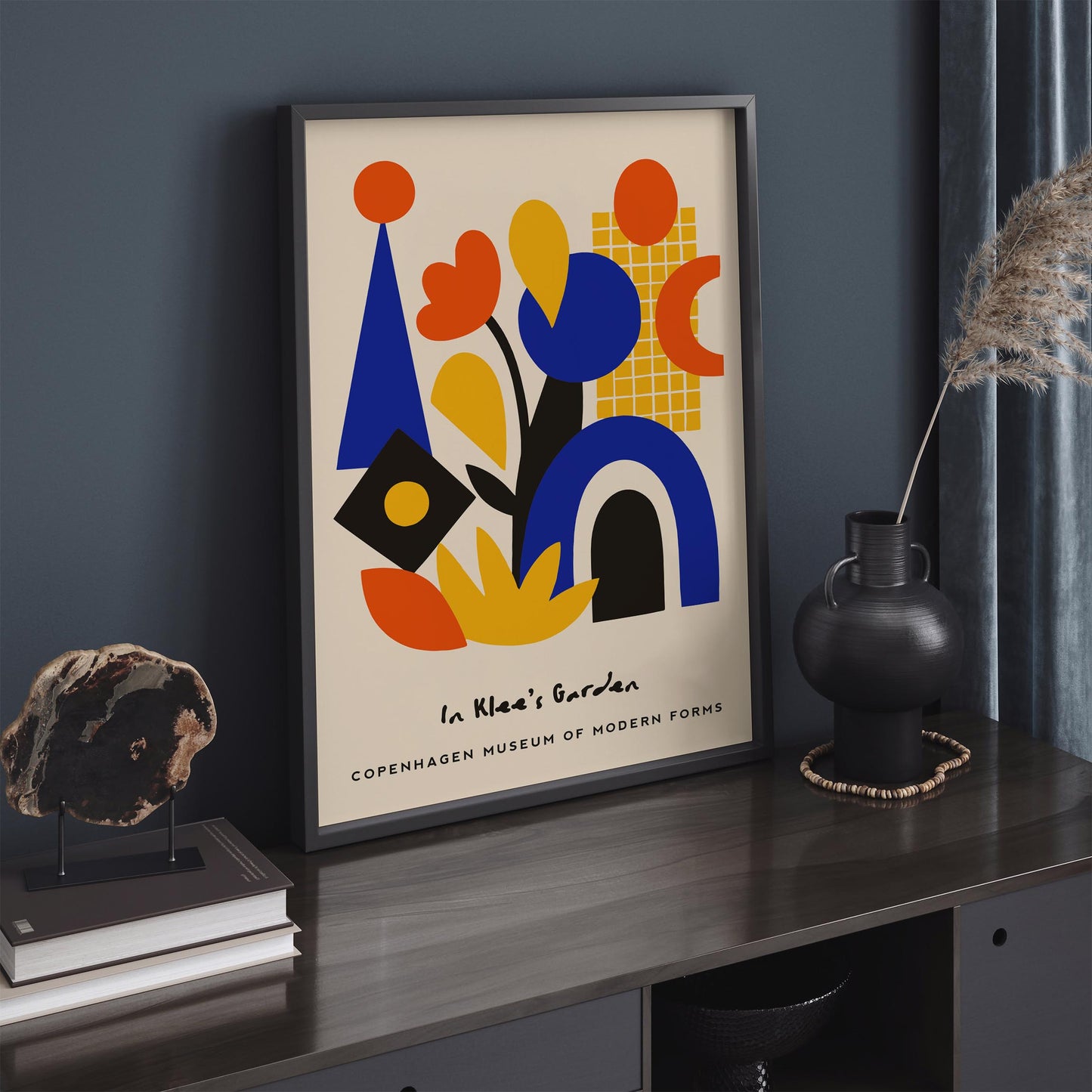 Paul Klee inspired Wall Art Print