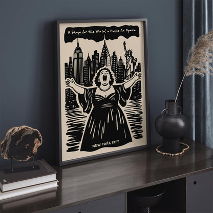 New York City Opera Poster