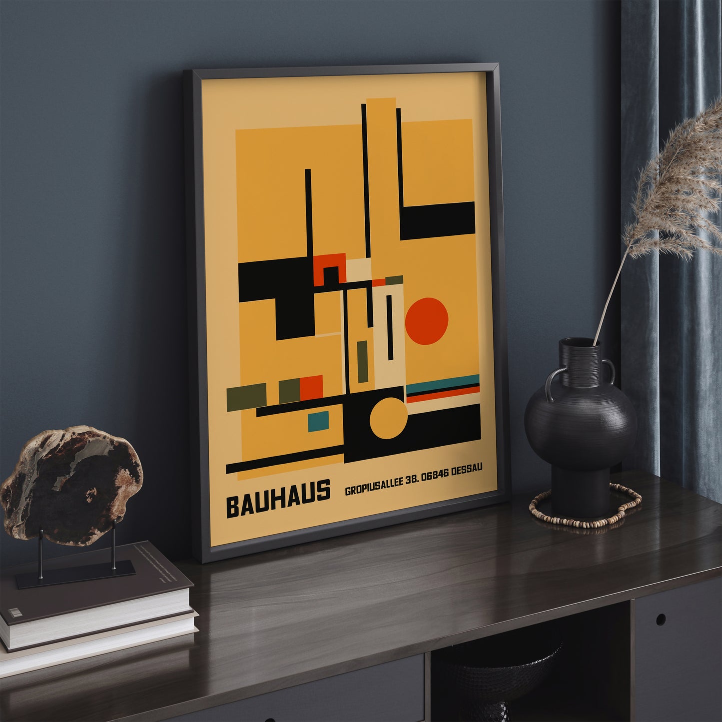 Bauhaus Retro Exhibition Print