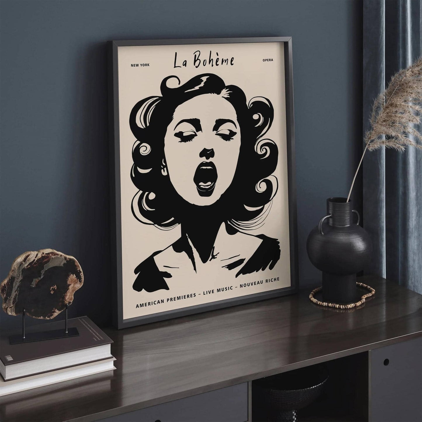 La Bohème Puccini Opera NYC Art Print