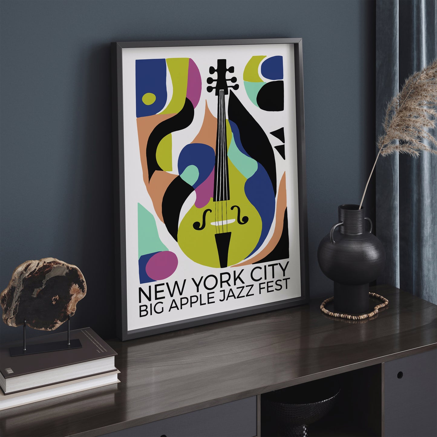 New York City Big Apple Jazz Fest Art Print