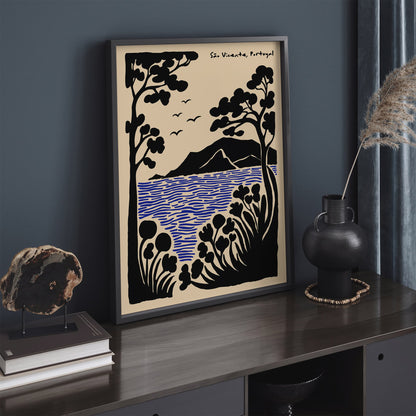 Sao Vicente Portugal Landscape Poster