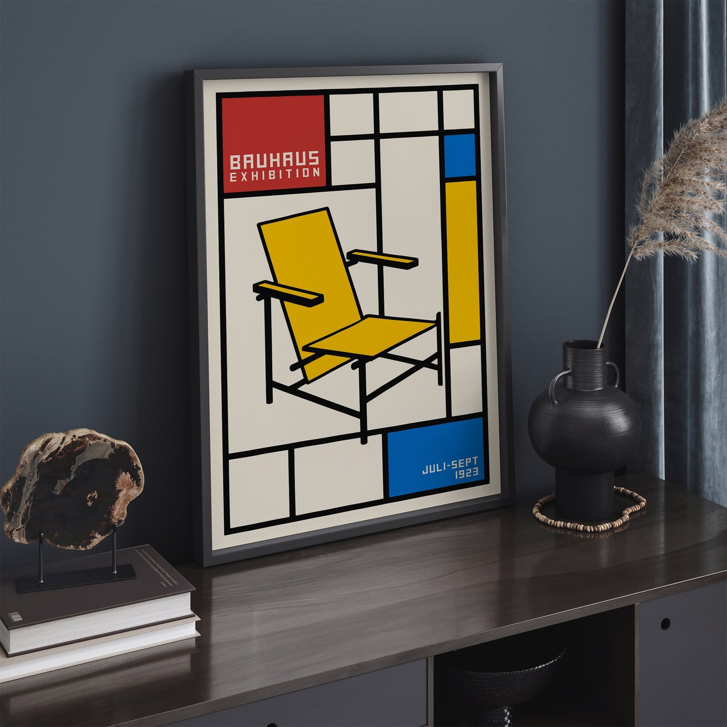 Bauhaus Exhibition Chair Poster