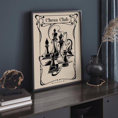 Missouri Chess Club Poster