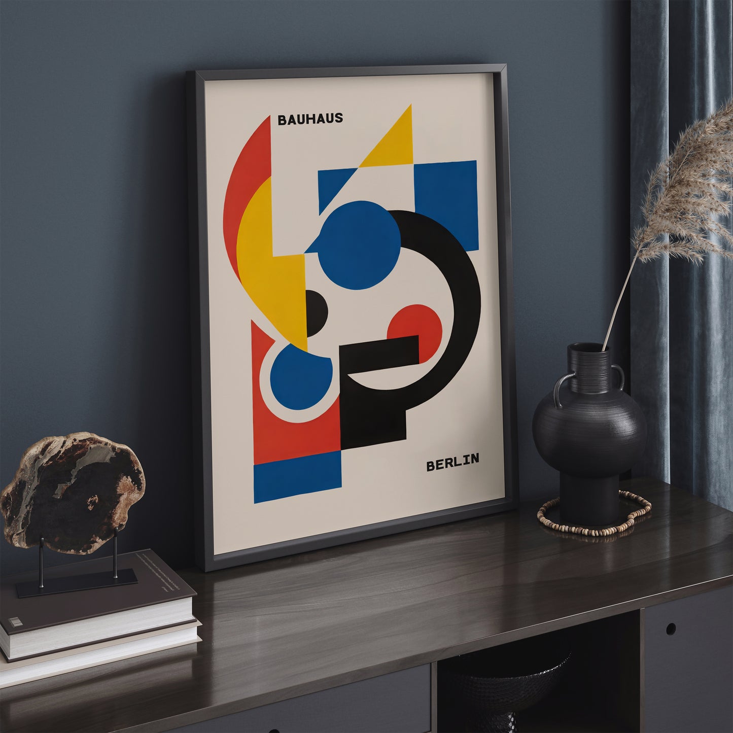 Bauhaus Berlin - Abstract Shapes Poster