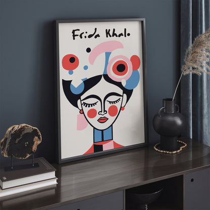 Frida Khalo Portrait Art Print 2025