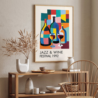 Jazz & Wine Festival 1992 Poster