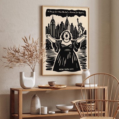 New York City Opera Poster