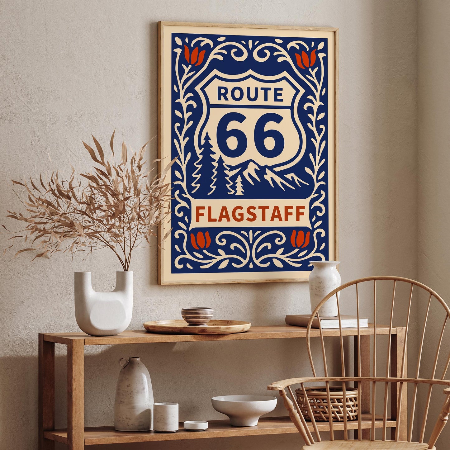 Route 66 Flagstaff Poster