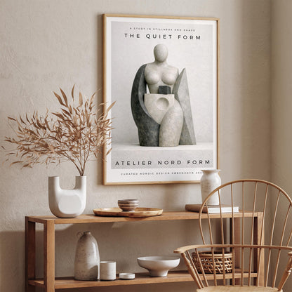 Female Body Sculpture Wall Art Print 2026