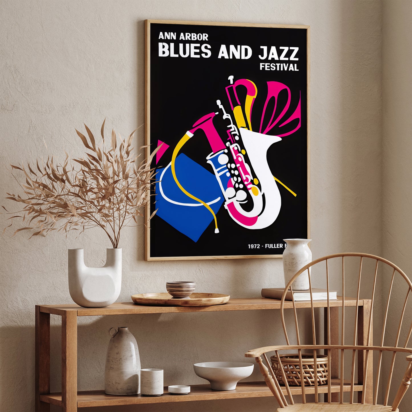 Ann Arbor Blues and Jazz Festival Poster