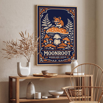 Moonroot Woodland Guild Poster