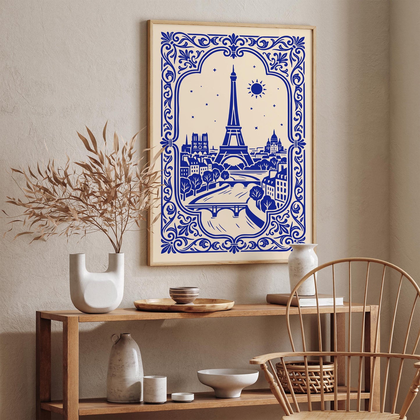 Paris Cityscape Wall Art Print 2026