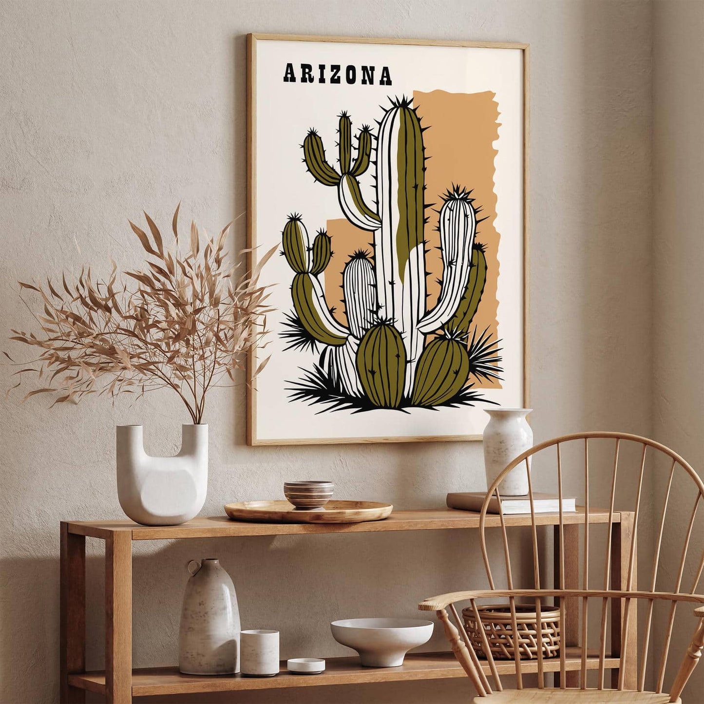 Arizona Cactus Poster