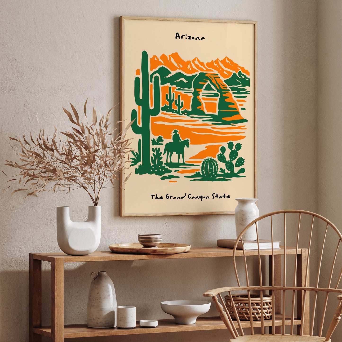 Arizona Poster – Grand Canyon State Wall Art