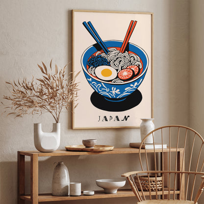 Japanese Ramen Soup Kitchen Wall Art