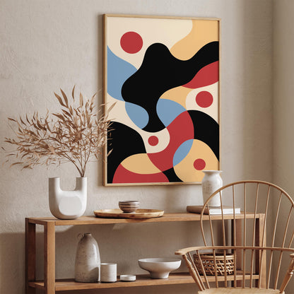 Mid Century Modern Abstract Wall Art