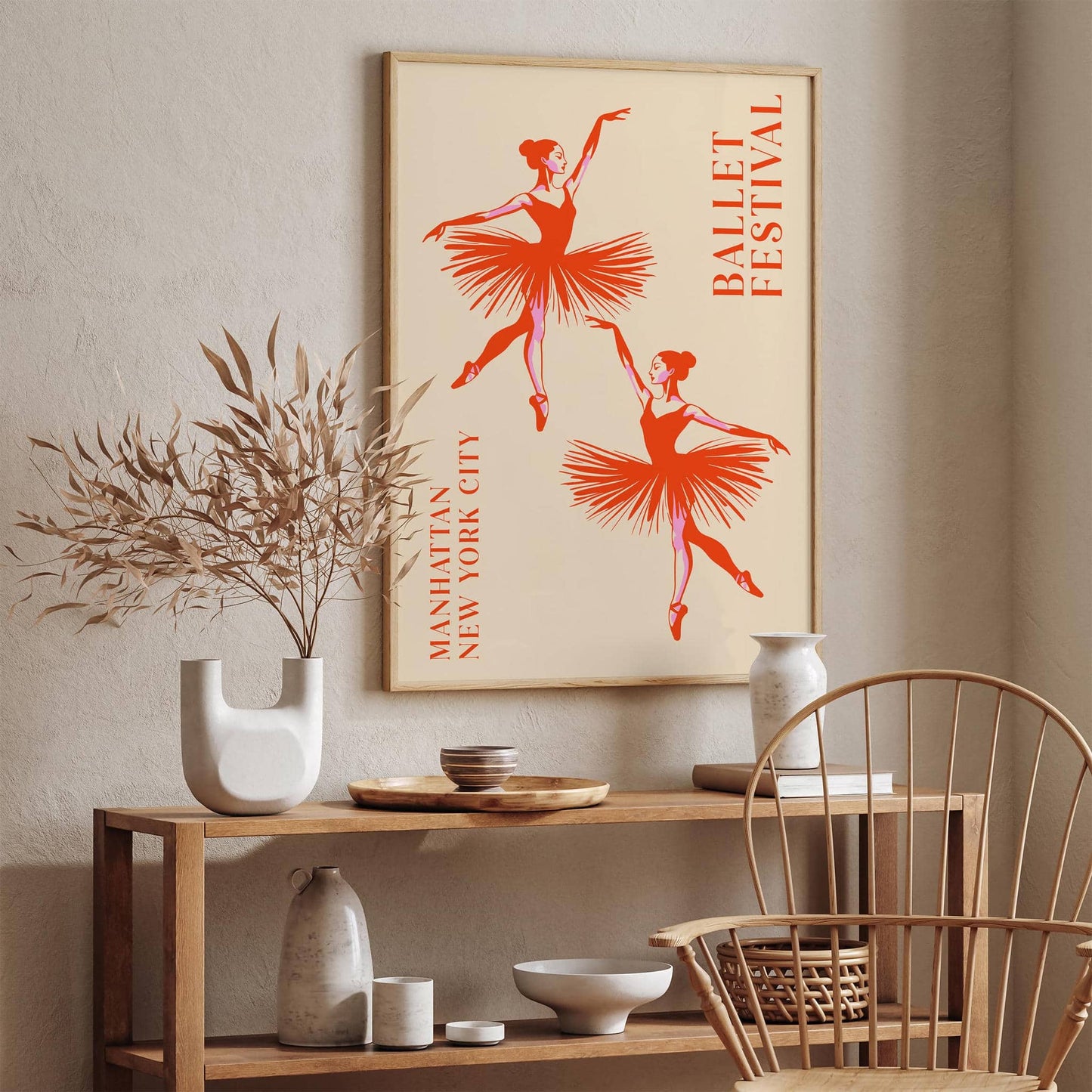 Manhattan NYC Ballet Festival Poster