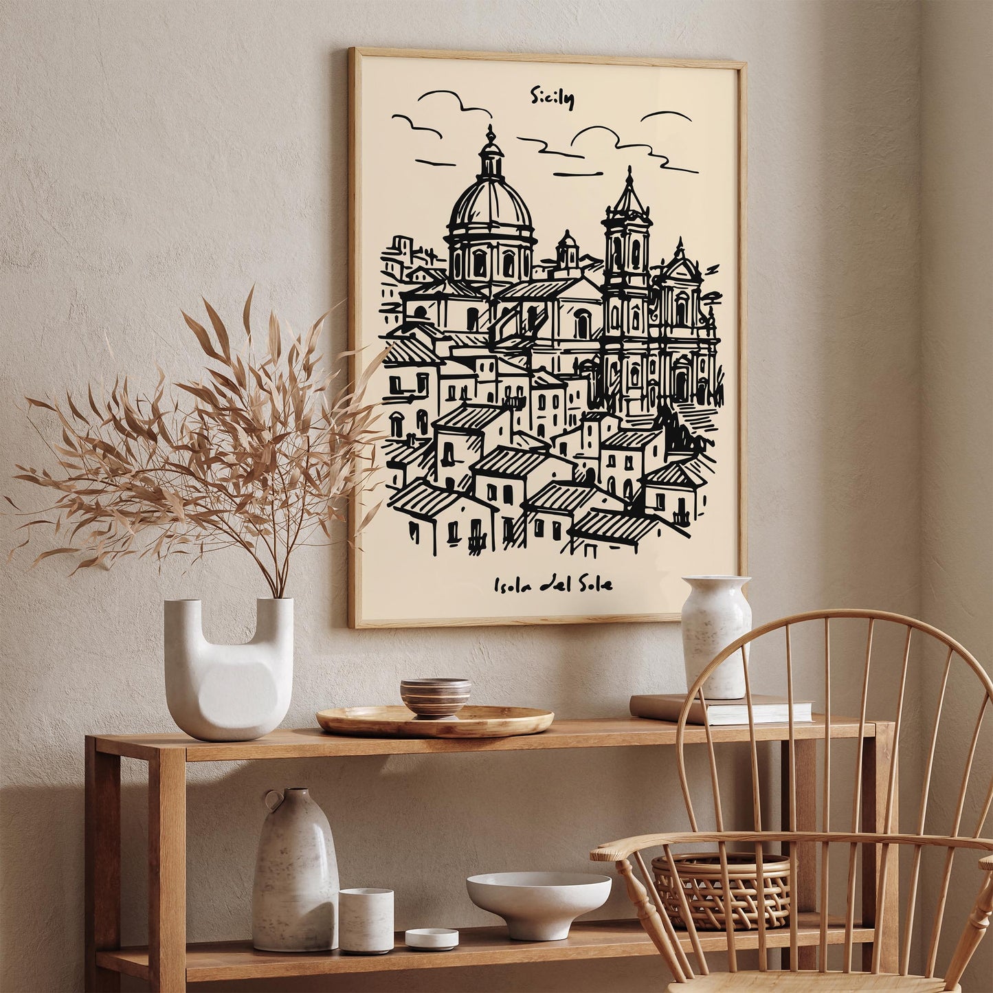 Isola del Sole Sicilia Poster