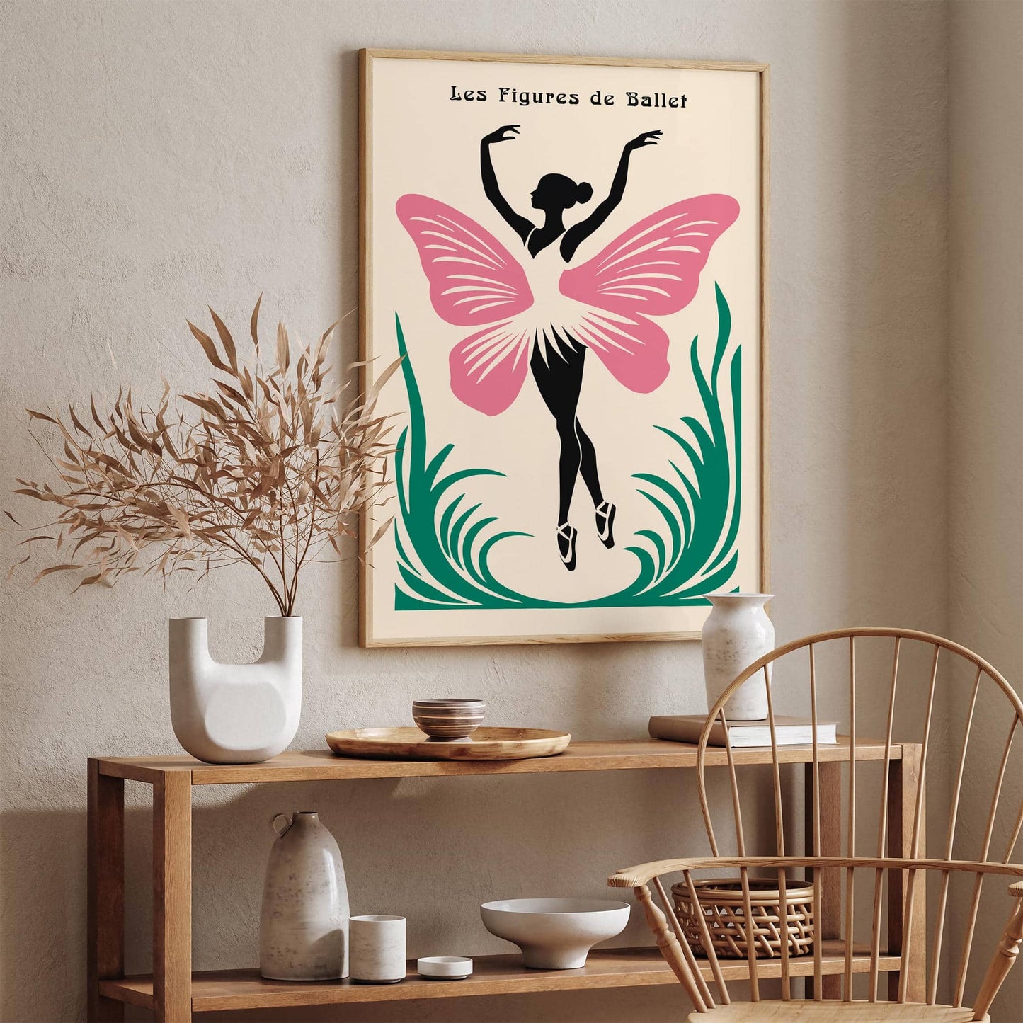 Les Figures de Ballet Nursery Room Poster