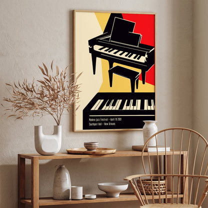 Modern Jazz Festival New Orleans Art Print