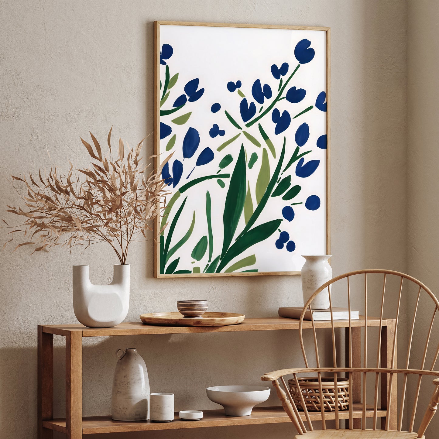 Minimalist Nature Painting Wall Art