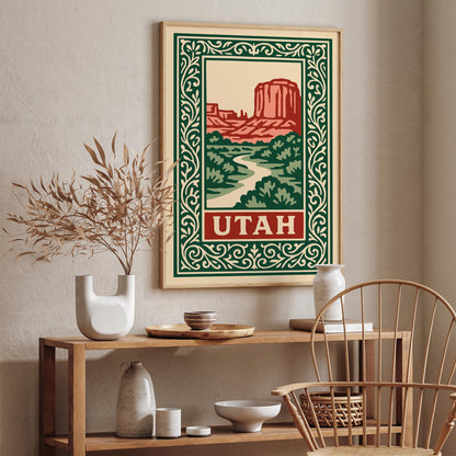 Utah Landscape Poster
