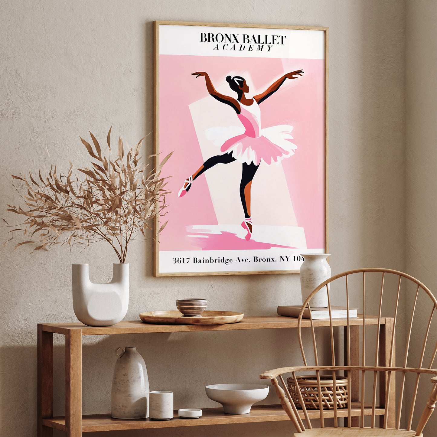 Bronx Ballet Academy Ballerina Poster