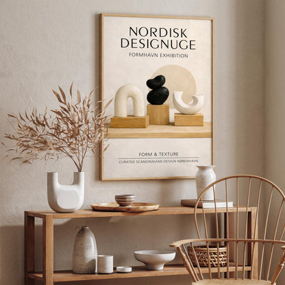 Scandinavian Modern Exhibition Poster