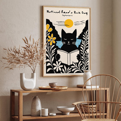National Read a Book Day Poster