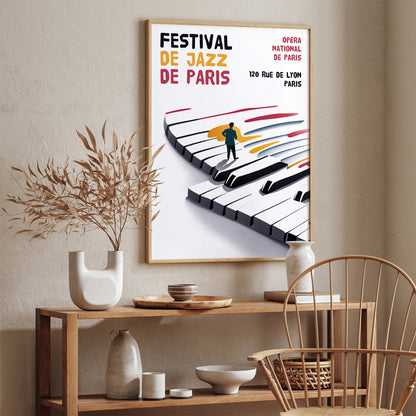 French Jazz Festival Poster