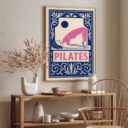 Pilates Wall Art Print 2026