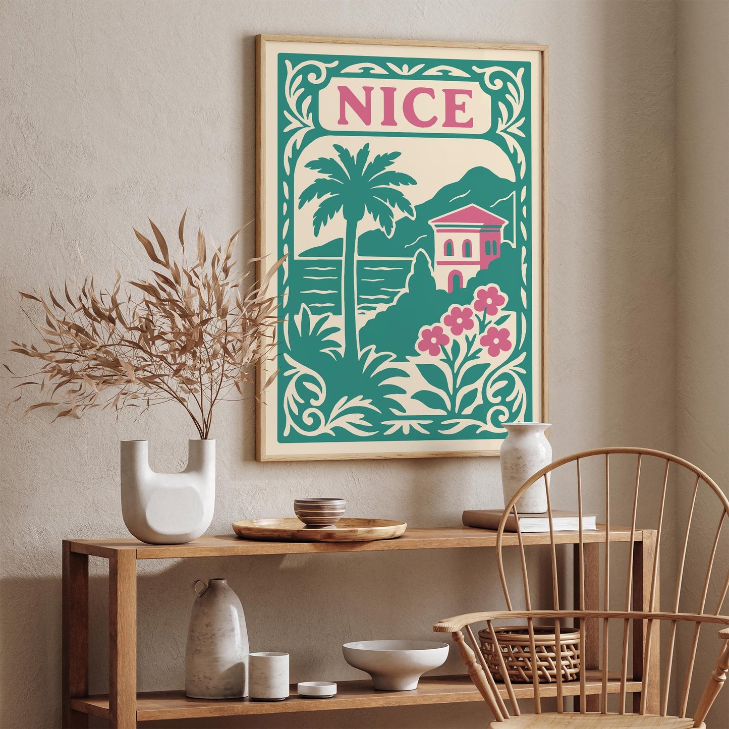 Nice Landscape Poster - Nautical Scenic Art Print