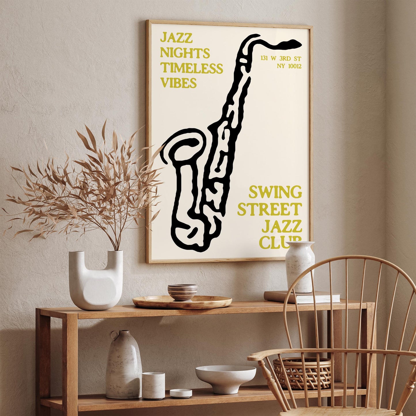 1989 Nashville Jazz Festival Poster