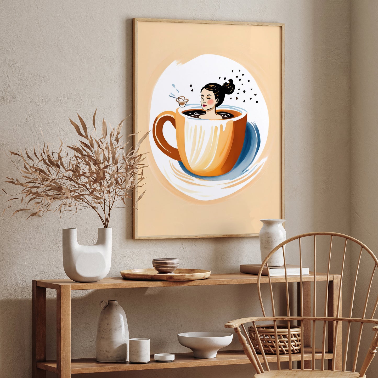 Coffee Bath Poster