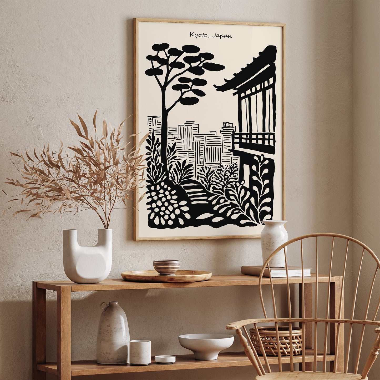 Kyoto Japan Travel Poster