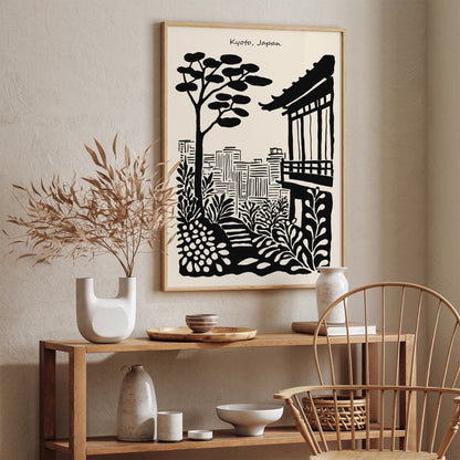 Kyoto Japan Travel Poster