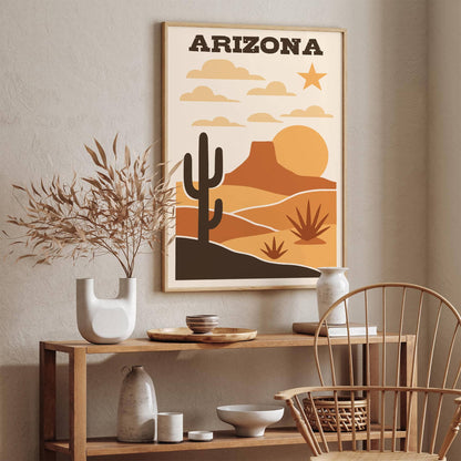 Arizona Landscape Poster